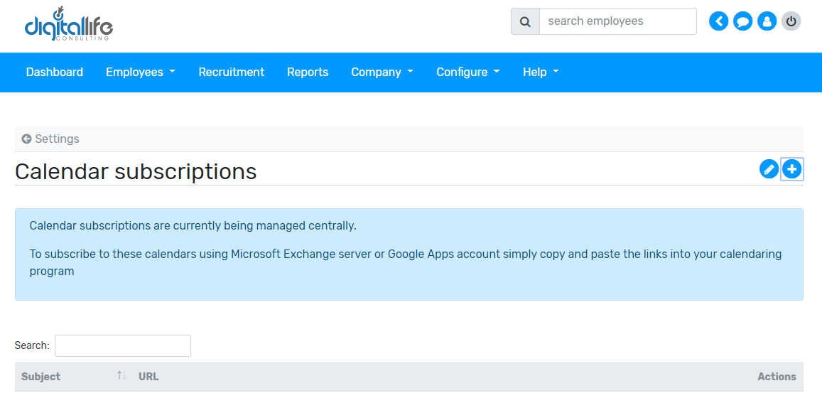 Viewing your breathehr calendar in Outlook